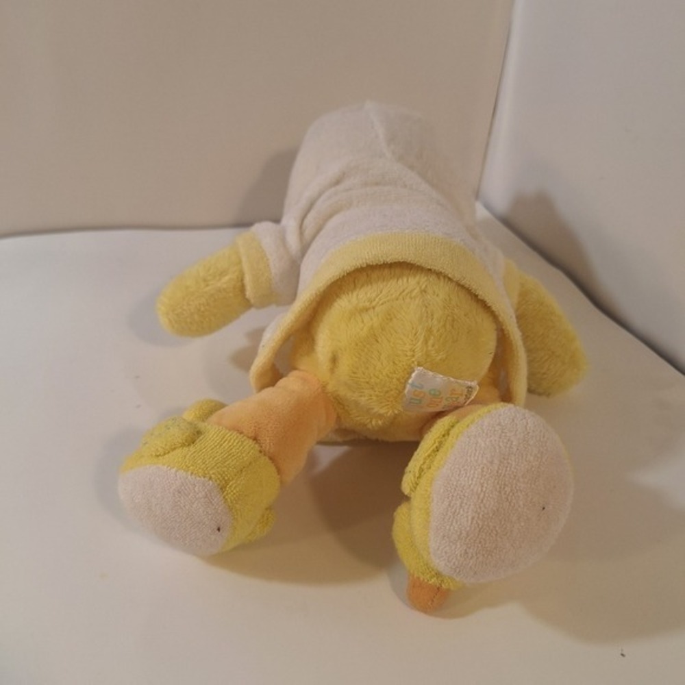 Carter's Just One Year Plush Baby Toy Baby Cuddles Duck in Robe & Slippers - Picture 5 of 9